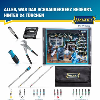 HAZET Adventskalender 2024 ADVENTSKALENDER24 ∙ 24-teilig Bild 4