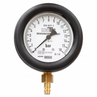 Manometer 16 bar Ø 100 mm Bild 1