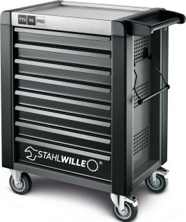 Werkstattwagen 95/8 PRO 8 Schubl. 496 x 827 x 1020 mm  anthrazit | RAL 7016; schwarz | RAL 9005 Bild 1