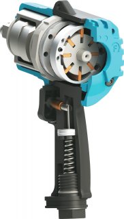 HAZET Twin Turbo Schlagschrauber 9013TT ∙ Lösemoment maximal [Nm]: 4100 Nm ∙ 3/4 Zoll (20 mm) Vierkant massiv ∙ Hochleistungs-Do Bild 3