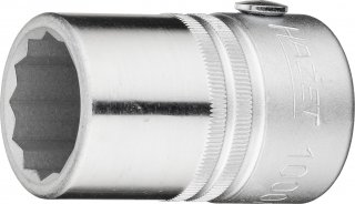HAZET Steckschlüsseleinsatz 1000AZ-7/8 ∙ 3/4 Zoll (20 mm) Vierkant hohl ∙ Außen Doppelsechskant Profil ∙ SW 7⁄8″ Bild 1