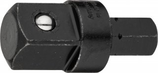 HAZET Adapter 2311 ∙ 3/8 Zoll (10 mm) Sechskant massiv ∙ 1/2 Zoll (12,5 mm) Vierkant massiv ∙ Länge: 38 mm Bild 1