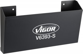 VIGOR Dokumenten-Halter ∙ klein ∙ Bodentiefe 43 mm ∙ V6393-S ∙ L x B x H: 340 mm x 70 mm x 156 mm Bild 1