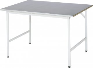 Arbeitstisch Jerry höhenverstellbar | B1250xT1000xH800-850mm | S-Platte-25mm Bild 1