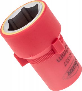VIGOR VDE Sechskant Steckschlüsseleinsatz ∙ V3337 ∙ 1/2 Zoll (12,5 mm) Vierkant hohl ∙ Außen Sechskant Profil ∙ SW 22 mm Bild 2