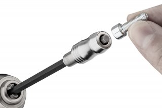 VIGOR Bithalter ∙ mit Magnetring ∙ lang ∙ V7601-150 ∙ 1/4 Zoll (6,3 mm) Sechskant massiv ∙ 1/4 Zoll (6,3 mm) Sechskant hohl ∙ 15 Bild 8