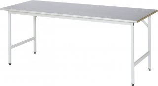 Arbeitstisch Jerry höhenverstellbar | B2000xT800xH800-850mm | S-Platte-25mm Bild 1