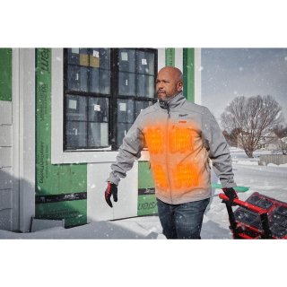 M12HJGREY5-0(XL) HEIZBARE JACKE  Bild 4