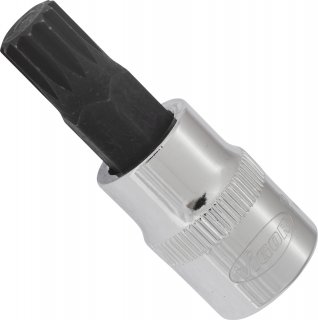 VIGOR Innenvielzahn Schraubendreher-Einsatz ∙ XZN ∙ V6110 ∙ 3/8 Zoll (10 mm) Vierkant hohl ∙ Innen Vielzahn Profil XZN ∙ SW M10 Bild 1