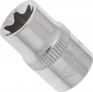 VIGOR T Steckschlüsseleinsatz ∙ V2145N ∙ 3/8 Zoll (10 mm) Vierkant hohl ∙ Außen TORX® Profil ∙ SW E14 Bild 1