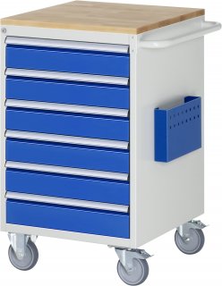 Montagewagen L5.16 | B580xT650xH975mm | 6xSchublade-VA | B-Top-25mm Bild 1