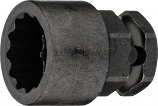 HAZET Schlag- | Maschinenschrauber Steckschlüsseleinsatz 900SZ6-21 ∙ 1/2 Zoll (12,5 mm) Vierkant hohl | 24 mm Außen-Sechskant ∙ Au Bild 1