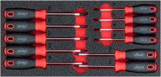VIGOR T Schraubendreher Satz ∙ V4991 ∙ Innen TORX® Profil ∙ 11-teilig ∙ T6 – T40 ∙ Anzahl Werkzeuge: 11 Bild 1