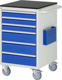 Montagewagen L5.9 | B580xT650xH970mm | 6xSchublade-VA | M-Top-20mm Bild 1