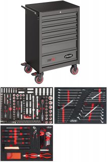 VIGOR Werkstattwagen Series M ∙ mit Sortiment ∙ V2379N ∙ 256-teilig ∙ Anzahl Werkzeuge: 256 Bild 11