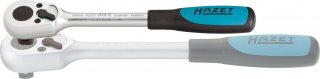 HAZET Umschaltknarre ∙ kurz 916K ∙ 1/2 Zoll (12,5 mm) Vierkant massiv ∙ Länge: 199 mm Bild 2