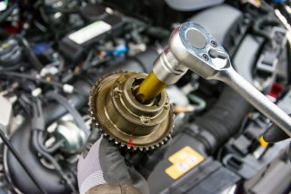 HAZET Nockenwellen-Versteller Schraubendreher-Einsatz ∙ mit Bohrung 2788-T100H ∙ 1/2 Zoll (12,5 mm) Vierkant hohl ∙ Tamper Resis Bild 4