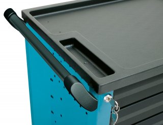 HAZET Werkstattwagen Assistent 177 ∙ Sortiment 177-7/217 ∙ 217-teilig ∙ Schubladen | flach: 6× 79 x 527 x 348 mm ∙ Schubladen | ho Bild 2