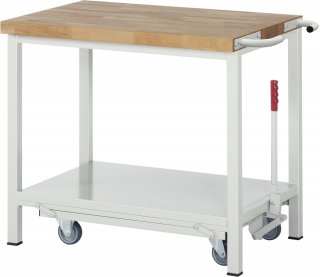 Aktions Werkbank mit Fahrgestell 8000-6 | B1000xT700xH880mm Bild 1