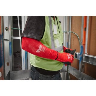 ARM-SCHNITTSCHUTZ KLASSE C | 40 CM ROT Bild 2