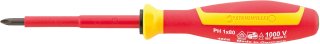 VDE-PH-Kreuzschlitzschraubendreher DRALL+ Gr. PH1 L.80mm Bild 1