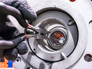 VIGOR Sicherungsringzange ∙ mit Doppelgelenk ∙ Außensicherung ∙ V5497 ∙ 12-teilig ∙ Anzahl Werkzeuge: 12 Bild 5