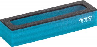 HAZET Weichschaumeinlage ∙ mit Kleinteilefächern 163-172X50 ∙ L x B x H: 172 mm x 50 mm x 33 mm Bild 2