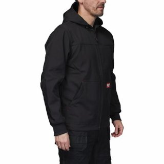 FREEFLEX Softshell Kapuzenjacke sw M  Bild 5