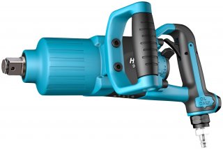 HAZET Schlagschrauber 9014PS-1 ∙ Lösemoment maximal [Nm]: 3400 Nm ∙ 1 Zoll (25 mm) Vierkant massiv ∙ Direkthammer-Schlagwerk Bild 1