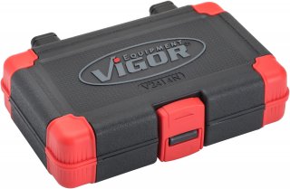 VIGOR Steckschlüssel Satz ∙ V2414N ∙ 1/4 Zoll (6,3 mm) Vierkant hohl ∙ Außen Sechskant Profil | Innen TORX® Profil | Innen Sechska Bild 2
