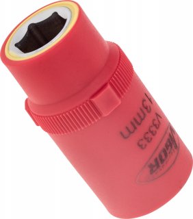 VIGOR VDE Sechskant Steckschlüsseleinsatz ∙ V3333 ∙ 1/2 Zoll (12,5 mm) Vierkant hohl ∙ Außen Sechskant Profil ∙ SW 13 mm Bild 2