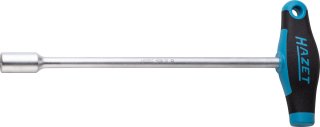 HAZET Steckschlüssel ∙ mit T-Griff 428-12 ∙ Außen Sechskant Profil ∙ SW 12 mm Bild 1