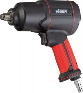 VIGOR Schlagschrauber ∙ V4800 ∙ Lösemoment maximal [Nm]: 1200 Nm ∙ 1/2 Zoll (12,5 mm) Vierkant massiv ∙ 186,8 mm ∙ Hochleistungs Bild 1
