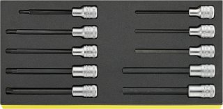  Satz Schraubendrehereinsätze i.TCS TCS 1054/2054/10 10 St. Bild 1