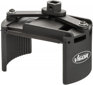 VIGOR Ölfilter-Spannschlüssel ∙ 115 – 140 mm ∙ universal ∙ V4415 ∙ 24 mm Außen-Sechskant | 1/2 Zoll (12,5 mm) Vierkant hohl ∙ 115 Bild 8