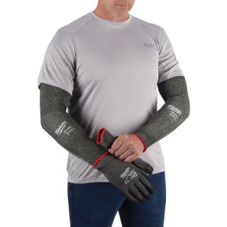 ARM-SCHNITTSCHUTZ KLASSE E | 45 CM GRAU Bild 6