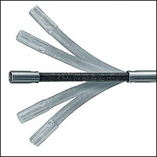 HAZET Steckschlüssel ∙ flexibel 426-10 ∙ Außen Sechskant Profil ∙ SW 10 mm Bild 2