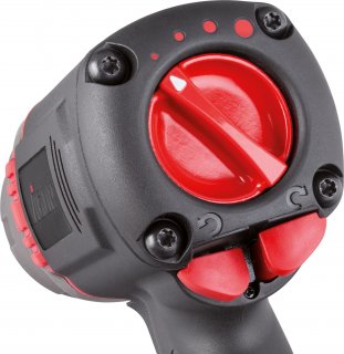 VIGOR Schlagschrauber ∙ V3653 ∙ Lösemoment maximal [Nm]: 1890 Nm ∙ 1/2 Zoll (12,5 mm) Vierkant massiv ∙ 186 mm ∙ Hochleistungs-D Bild 2