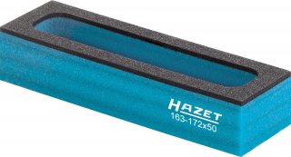 HAZET Weichschaumeinlage ∙ mit Kleinteilefächern 163-172X50 ∙ L x B x H: 172 mm x 50 mm x 33 mm Bild 3