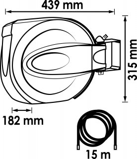 VIGOR Schlauchaufroller ∙ V7143-10 ∙ 15 m Bild 7