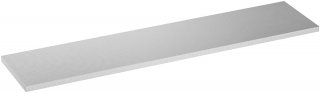 VIGOR Edelstahl-Arbeitsplatte kombiniert ∙ groß ∙ V6000-02215-X ∙ L x B x H: 2215 mm x 500 mm x 40 mm Bild 1