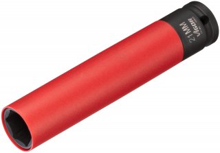 VIGOR Schlagschrauber Steckschlüsseleinsatz ∙ lang ∙ V5932 ∙ 1/2 Zoll (12,5 mm) Vierkant hohl ∙ Außen Sechskant Profil ∙ SW 21 m Bild 2