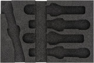 HAZET 2-Komponenten Weichschaumeinlage 163-467L ∙ L x B: 172 mm x 114 mm Bild 1