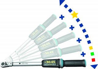 HAZET Elektronischer Drehmoment- / Drehwinkelschlüssel 7295-2STAC ∙ Drehmomentbereich min-max: 65 – 650 Nm ∙ lbf min-max: 48 – 4 Bild 5