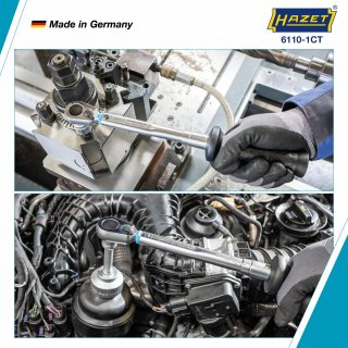 HAZET Drehmomentschlüssel mit DAkkS-Kalibrierschein 6110-1CTCAL ∙ Drehmomentbereich min-max: 5 – 60 Nm ∙ Genauigkeit: 2% ∙ 3/8 Z Bild 4