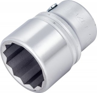 HAZET Steckschlüsseleinsatz 1000Z-32 ∙ 3/4 Zoll (20 mm) Vierkant hohl ∙ Außen Doppelsechskant Profil ∙ SW 32 mm Bild 1