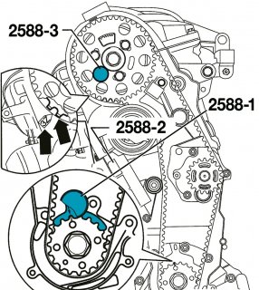 HAZET Kurbelwellen-Stopp 2588-1 Bild 2