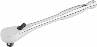 VIGOR Feinzahn-Umschaltknarre ∙ Standard ∙ V4945-S ∙ 3/8 Zoll (10 mm) Vierkant massiv ∙ 198 mm Bild 2