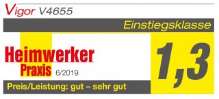 VIGOR Schraubendreher Satz ∙ V4655 ∙ Kreuzschlitz Profil PH | Schlitz Profil ∙ 12-teilig ∙ 0,6 x 3 – 1,6 x 10 · PH0 – PH3 ∙ Anzah Bild 2