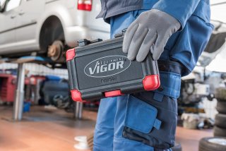 VIGOR Steckschlüssel Satz ∙ V3734N ∙ 1/4 Zoll (6,3 mm) Vierkant hohl ∙ Außen Sechskant Profil | Innen TORX® Profil | Innen Sechska Bild 6